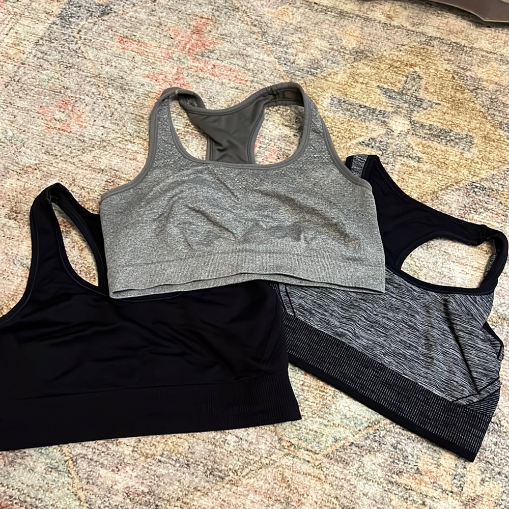 3 SPORTS BRAS BUNDLE